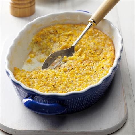 Baked Corn Recipe: Corn Pudding Casserole