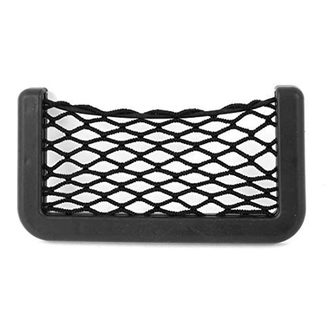 Alcoa PrimeCar Elastic Black Nylon Net Design Phone Money Mesh Bag ...