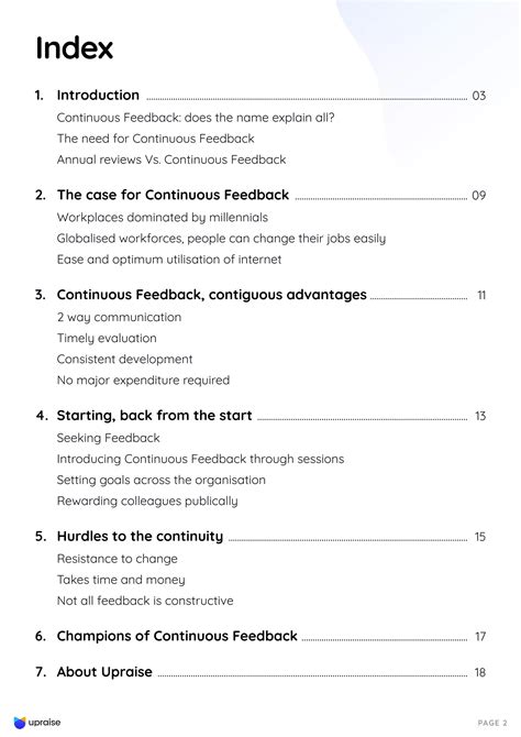 Beginner’s Guide to Continuous Feedback | PDF