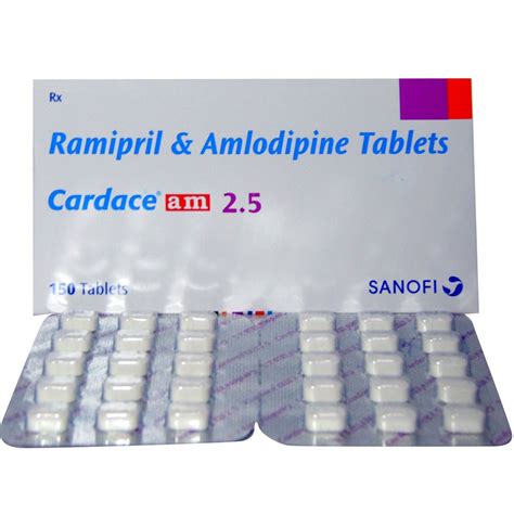 Cardace AM 2.5 Tablet 15's Price, Uses, Side Effects, Composition ...