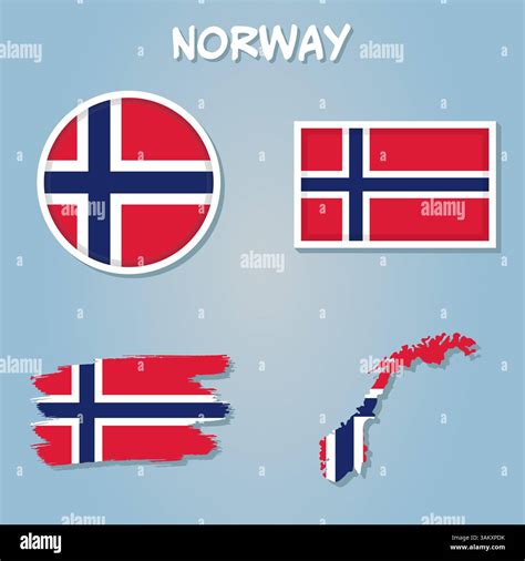 Scandinavian heritage flag Stock Vector Images - Alamy