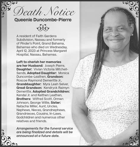 04272023 OBITUARIES by tribune242 - Issuu