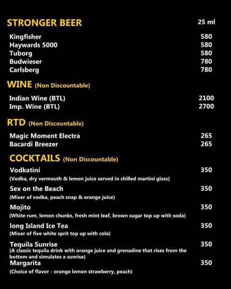 Menu at hong kong Restaurant, Greater Noida, S-5