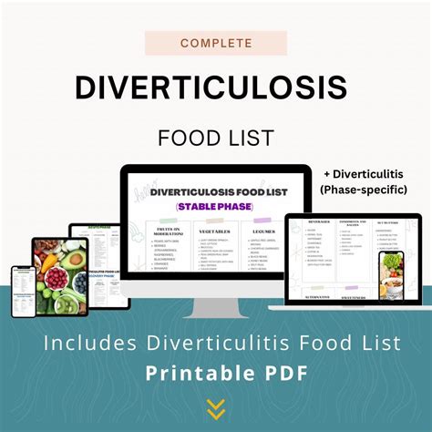 Diverticulosis Food List, Diverticulitis Diet, Diverticulosis Diet Food ...