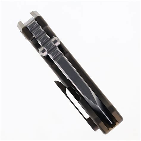 PMP Alpha Beast Bronze Titanium Handle Pocket Knife Magnacut Plain Edge ...