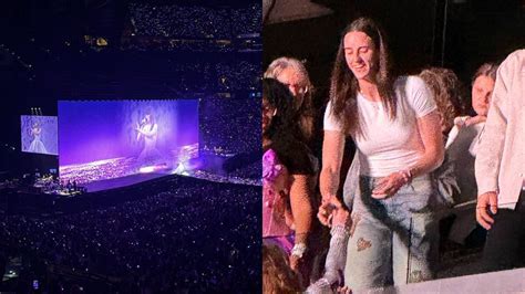 Caitlin Clark meets Taylor Swift, discusses her upcoming jersey retirement and much more