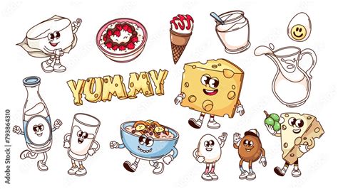 Dairy. Shop Cartoon 的图像结果