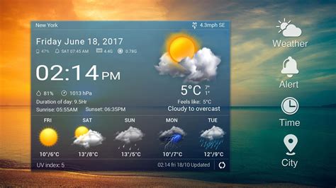 Rezultat imagine pentru Android Clock Weather Widget
