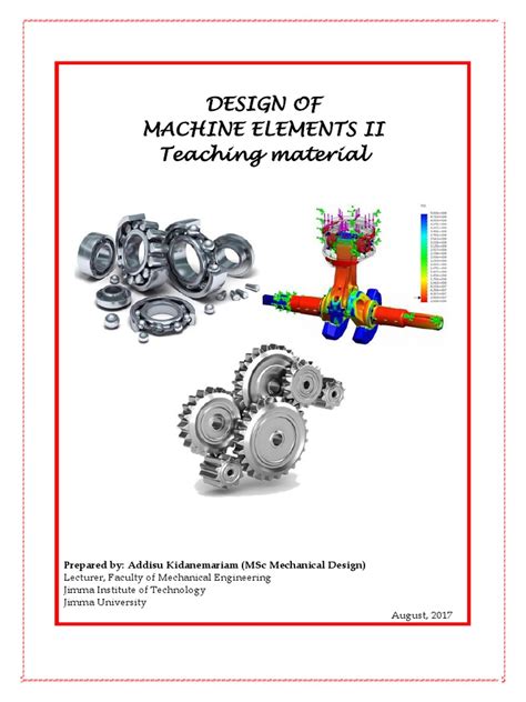 Image result for Machine Elements Design