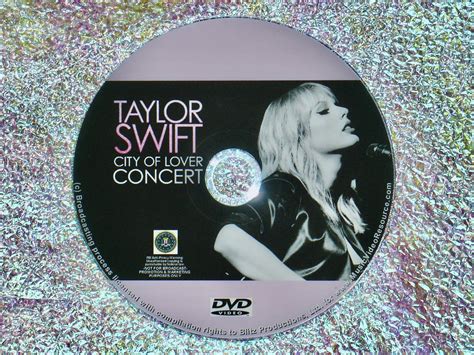 TAYLOR SWIFT CITY OF LOVER DVD CONCERT Live from Paris (9th September ...