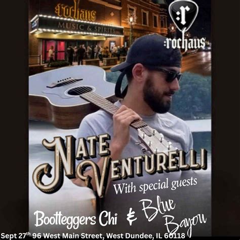 Straight from Country Thunder its Nate Venturelli Live with guests Blue ...