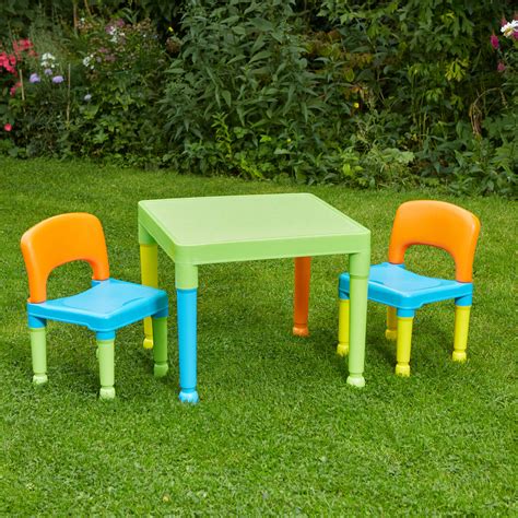 Kids Plastic Table and Chair Set | Children's Plastic Table and Chair ...