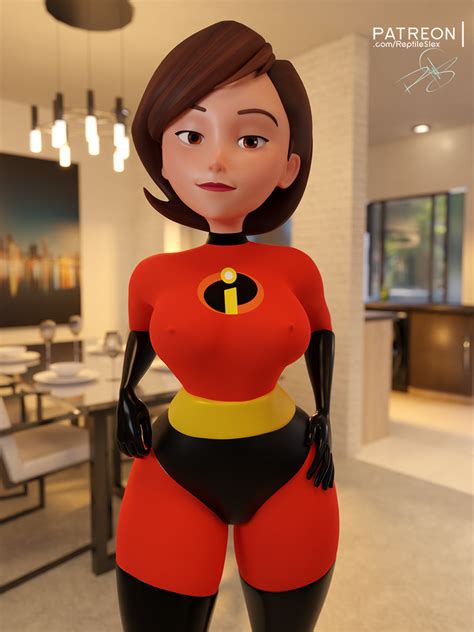 Helen Parr Elastigirl Bodyshot by AlenAbyss on DeviantArt