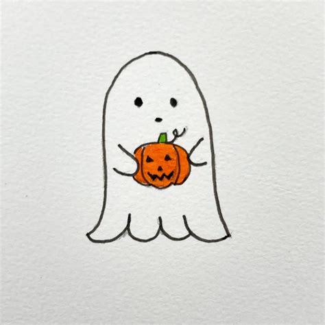 15 Ghost Drawing Ideas: How To Draw A Ghost