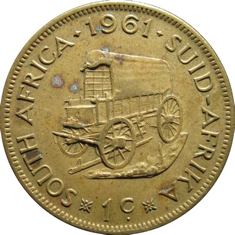 1 Cent - South Africa 1961-1964 - Numista