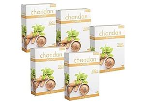 Senesco Chandan Powder For Face & Skin Care, Sandalwood Powder For Face ...