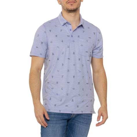 SAXX DropTemp® All-Day Cooling Polo Shirt - UPF 50, Short Sleeve - Save 69%