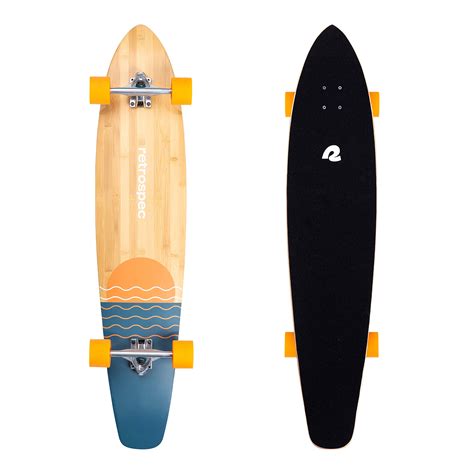 Buy Retrospec Zed Longboard Skateboard Complete Cruiser | Bamboo ...