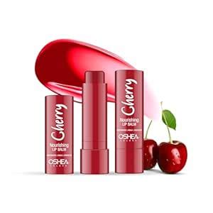Buy Oshea Herbals Nourishing Cherry Lip Balm for Men & Women with SPF ...