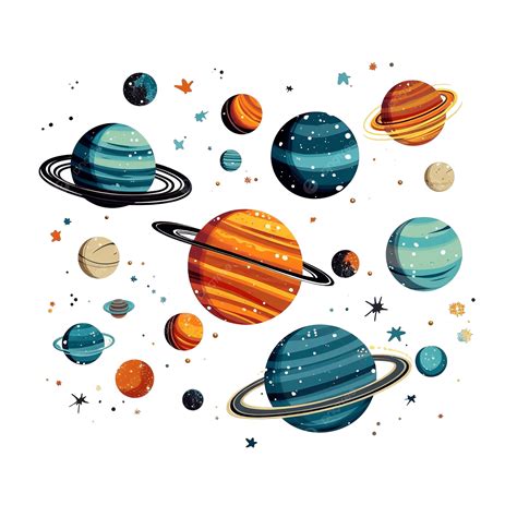 Space Clipart Planets