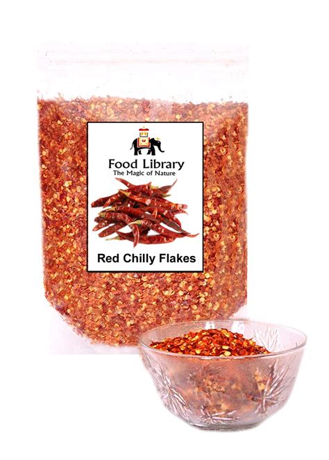 Food Library Red Chilli Flakes (200g) : Amazon.in: Grocery & Gourmet Foods