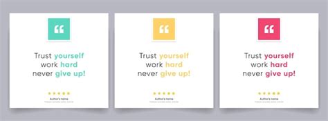 3d bubble testimonial banner quote infographic social media post ...