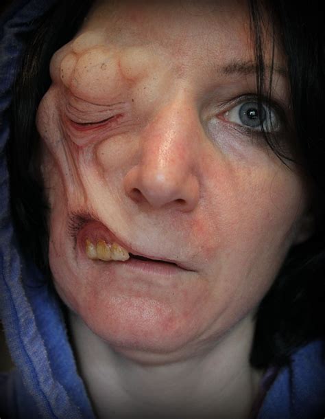 Prosthetic makeup created and applied by Rhonda Causton(Reel Twisted FX ...
