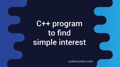 Image result for Write a C Program Flowchart to Find Simple Interest