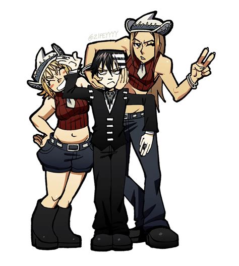 Patty X Liz By Kid X Patty For 8 DeathTheKid 8 | Soul Eater One Shots