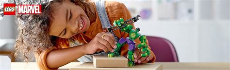 LEGO Marvel Hulk Mech Armor 76241 Building Toy Set