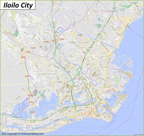 Iloilo City Map | Philippines | Discover Iloilo City with Detailed Maps