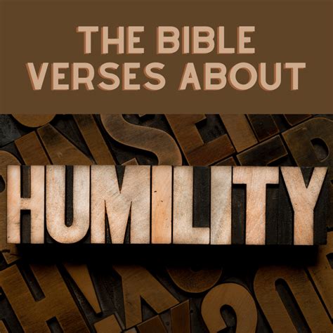 The Bible Verses about Humility - BudgetingFaithfully.com