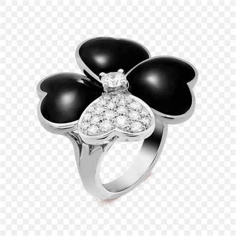 Earring Van Cleef & Arpels Charms & Pendants Gold, PNG, 3000x3000px ...