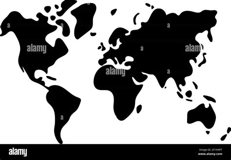 Simple World Map Vector 的图像结果