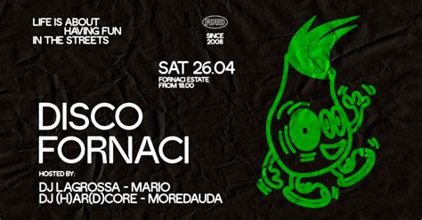 DISCO FORNACI OPENING | hosted by FDTD, Fornaci Estate, Vicenza, 26 ...