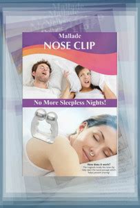 Mallade Magnetic Nose Clip for Snoring Relief Anti-snoring Device Price ...