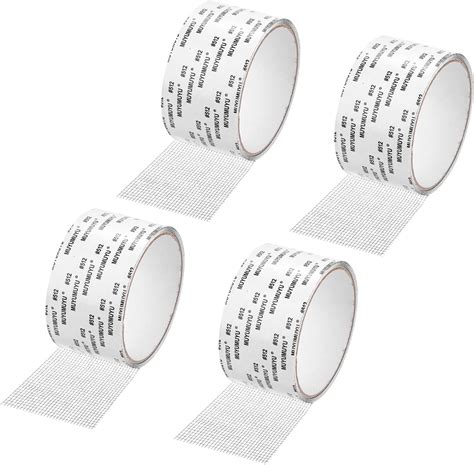 uxcell Window Screen Repair Kit, 4Pcs Grey Screen Repair Kit, Fiberglass Screen Tape Mesh Repair ...