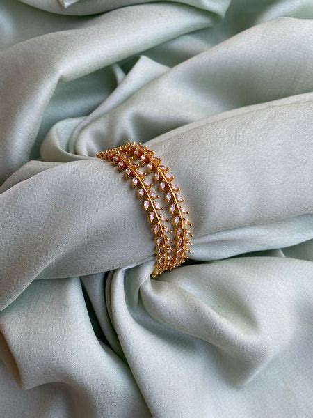 Simple Leaf Ad Bangles – Daivik.in