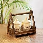 Buy ExclusiveLane Old-Fashioned Ceramic Pickle Jars Set For Dining ...
