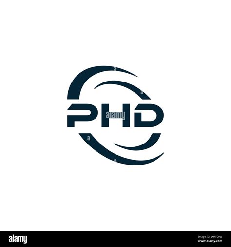 PHD logo. P H D design. White PHD letter. PHD, P H D letter logo design ...