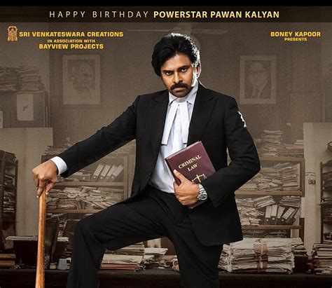 Boney Kapoor unveils ‘Vakeel Saab’s motion poster on Pawan Kalyan’s ...