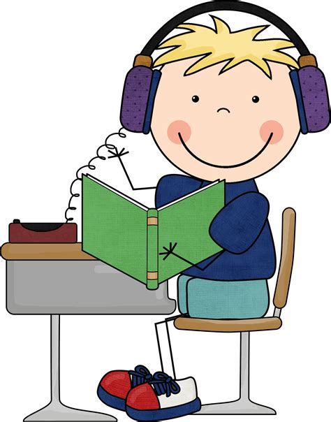 Listening Center Clip Art