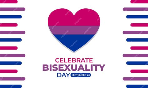 Premium Vector | Celebrate Bisexuality Day Bisexual Pride and Bi ...