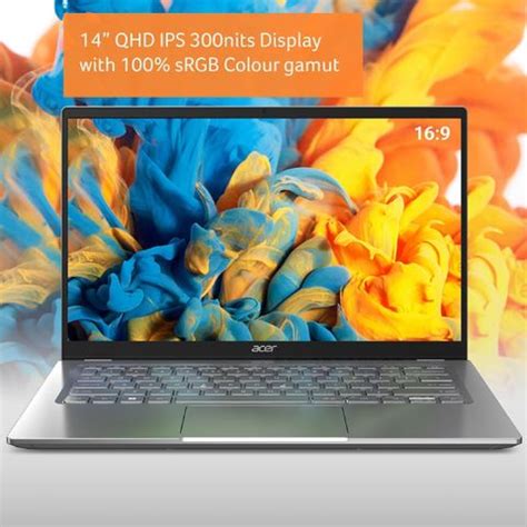 Acer Swift 3 Intel EVO Intel Core i5 12th Gen 1240P - (8 GB/512 GB SSD ...