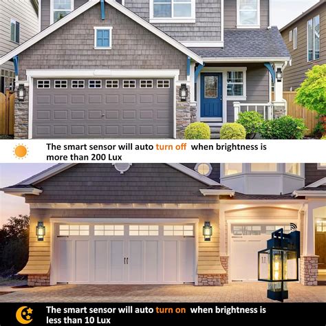 PARTPHONER Modern Outdoor Light Fixture Dusk to Dawn India | Ubuy