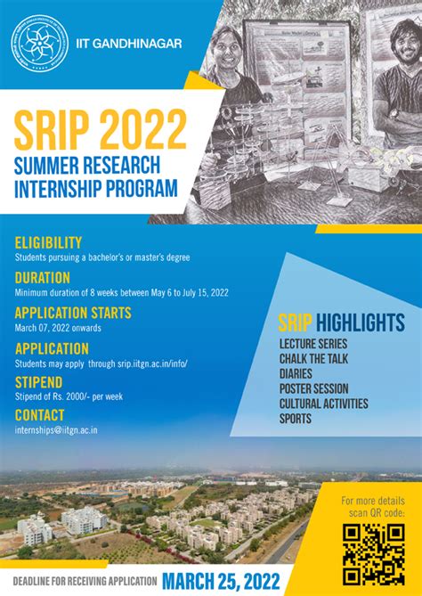 IITGN SRIP 2022 SUMMER RESEARCH Internship Program | Stipend Rs. 8000 ...