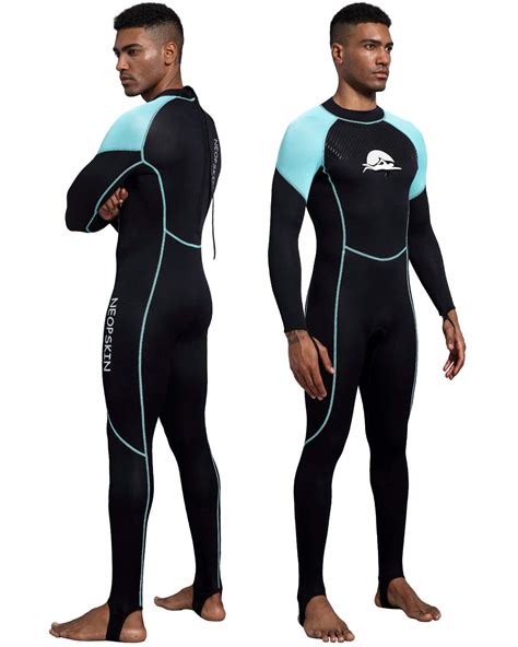 Snapklik.com : Wetsuit Men, 2mm Neoprene Long Sleeve Full Body Back Zip ...