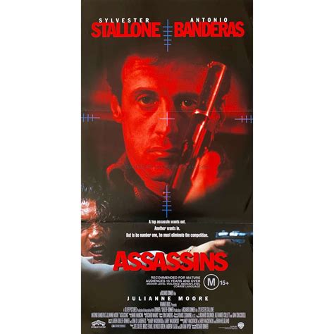 ASSASSINS Australian Movie Poster - 13x30 in. - 1995