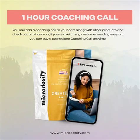 Get personalized 1:1 coaching for your microdosing journey