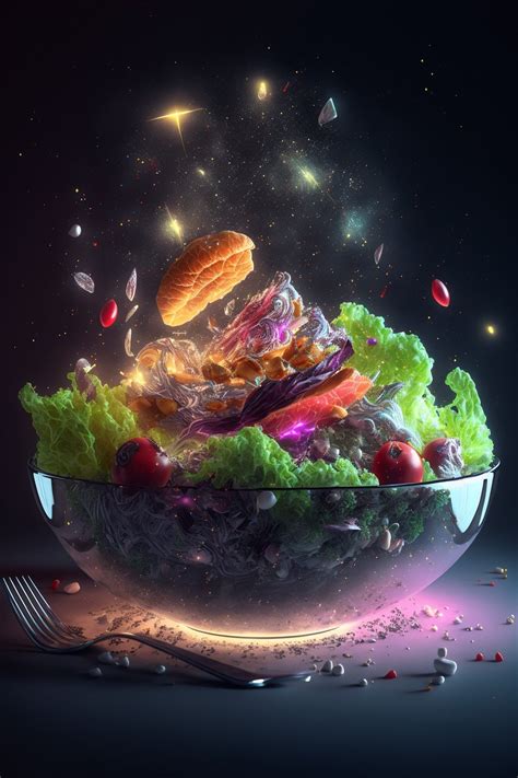 Нейросеть рисует: космическая еда из мультивселенной | Пикабу